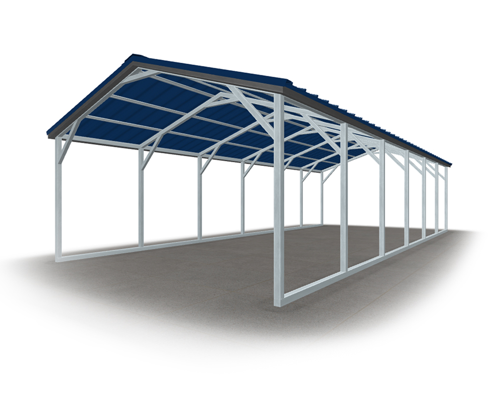 Carport - Vertical Roof