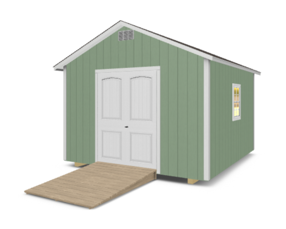 12×12 Statesman Shed (20% OFF – $4,720)