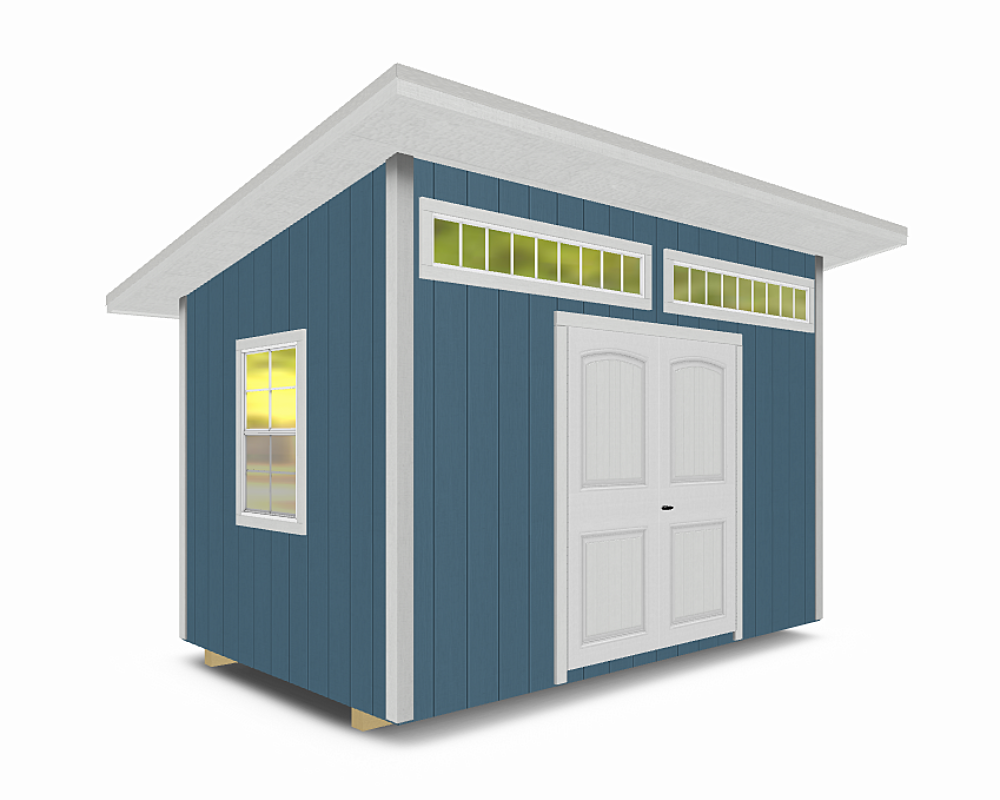 Shed of The Month - 8x12 Contemporary Shed