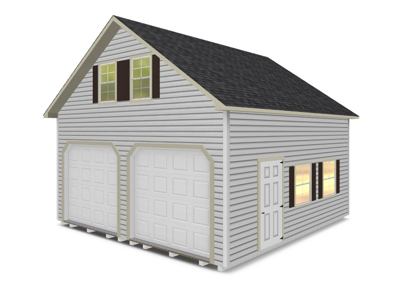 Two Story Double Wide Vinyl