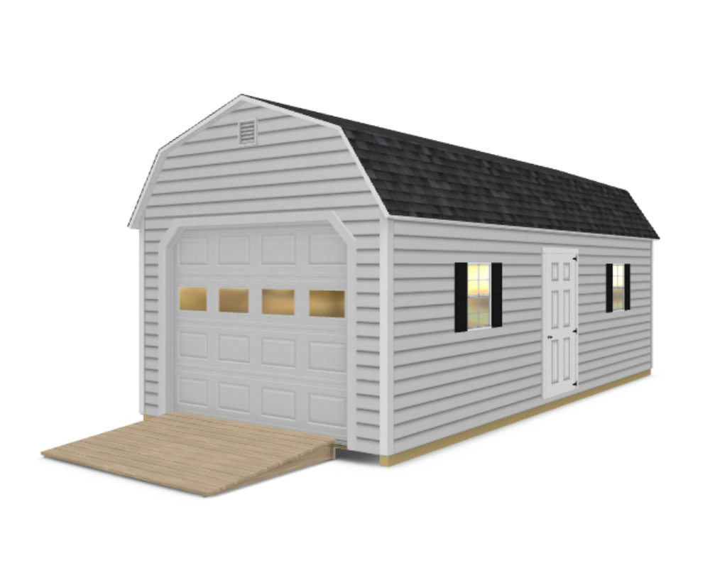 Signature Dutch One-Car Garage (Vinyl)