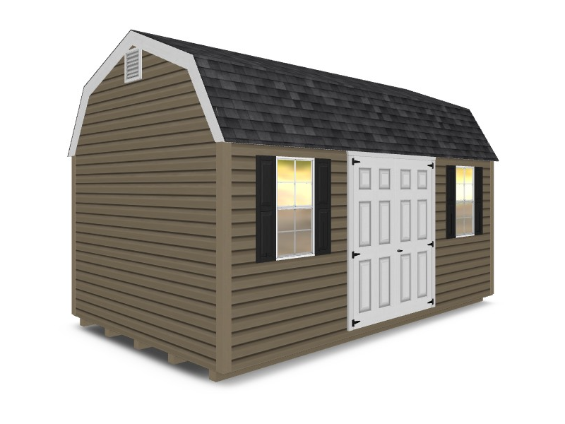 Vinyl Regular Highwall Barn