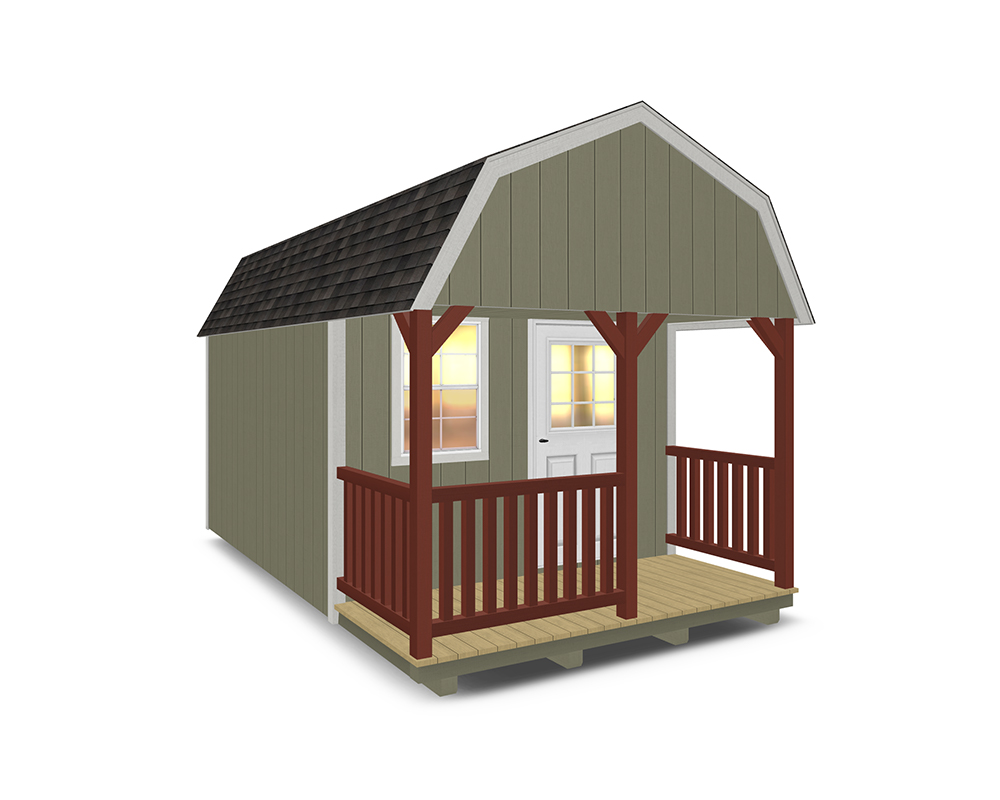 Gambrel Style Cabin