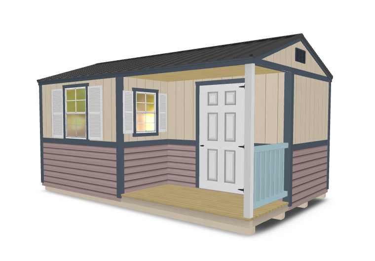 Aframe Corner Porch Right