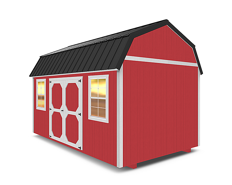 Side Lofted Barn