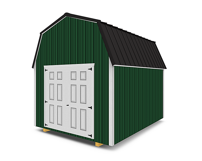 Metal Lofted Barn