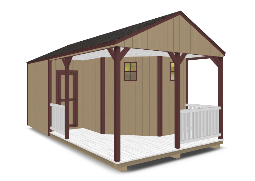 Aframe Deluxe Porch