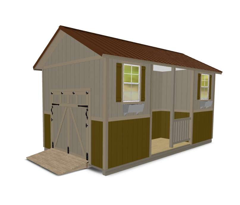 [Thinh 3D] Structure Aframe Middle Porch (Not Changle)