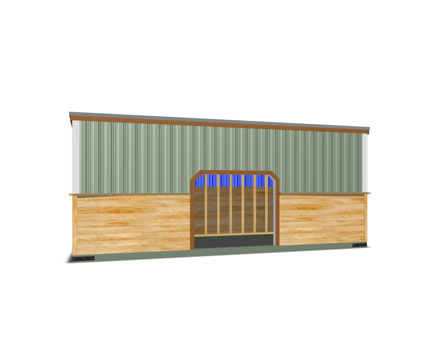 Lean-To Horse Barn Oaklane